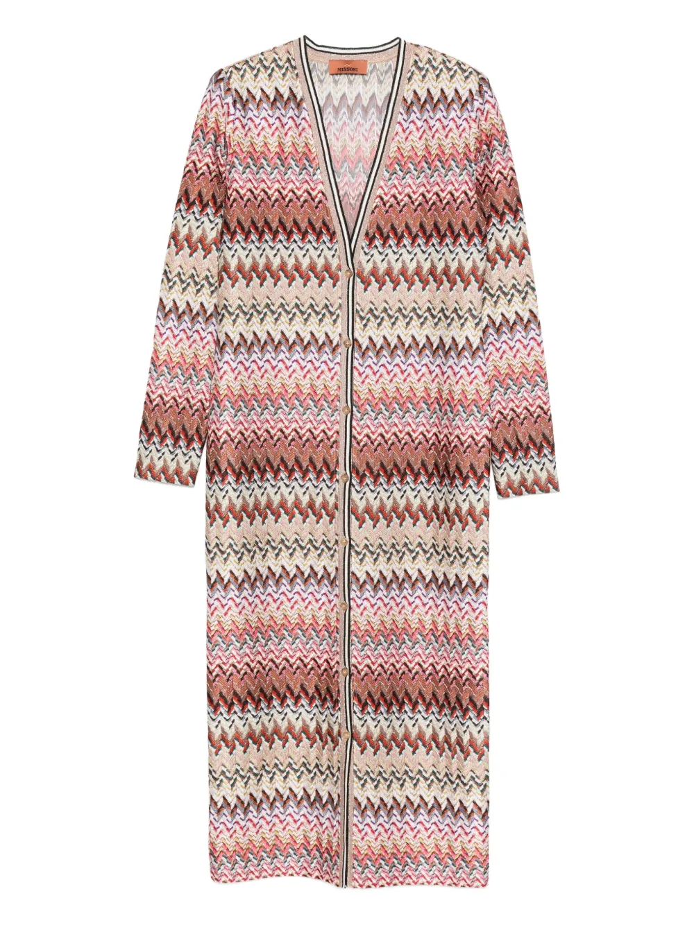 Missoni Vestjas met zigzagpatroon Roze