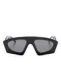 Henrik Vibskov geometric-frame sunglasses - Black