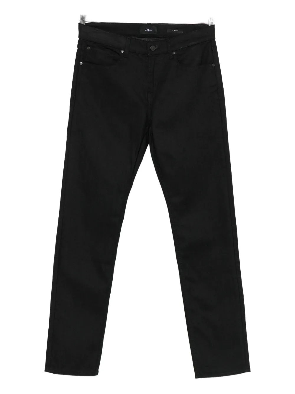 7 For All Mankind cotton-blend jeans - Nero