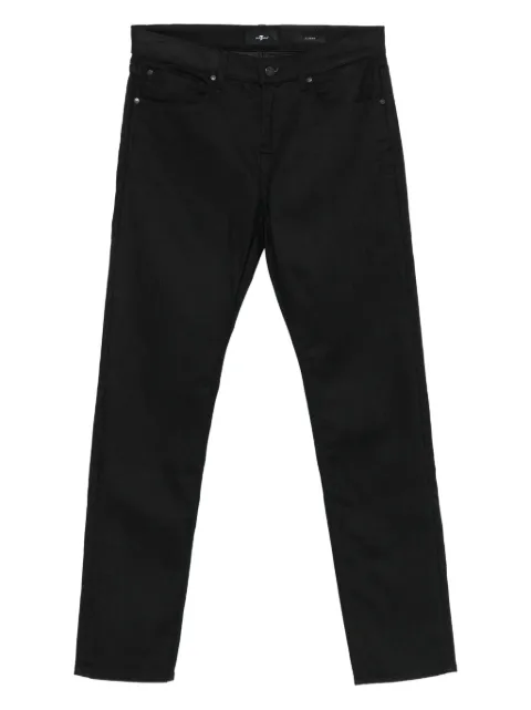 7 For All Mankind cotton-blend jeans