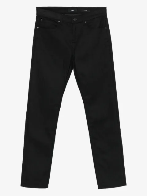 7 For All Mankind cotton-blend jeans