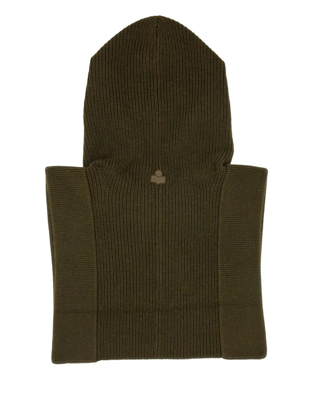 ISABEL MARANT merino wool hood - Bruin