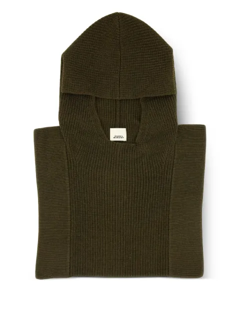 ISABEL MARANT merino wool hood