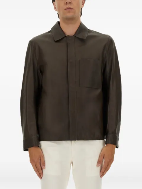 BOSS leather jacket