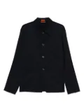 Barena button-fastening patch-pocket jacket - Blue