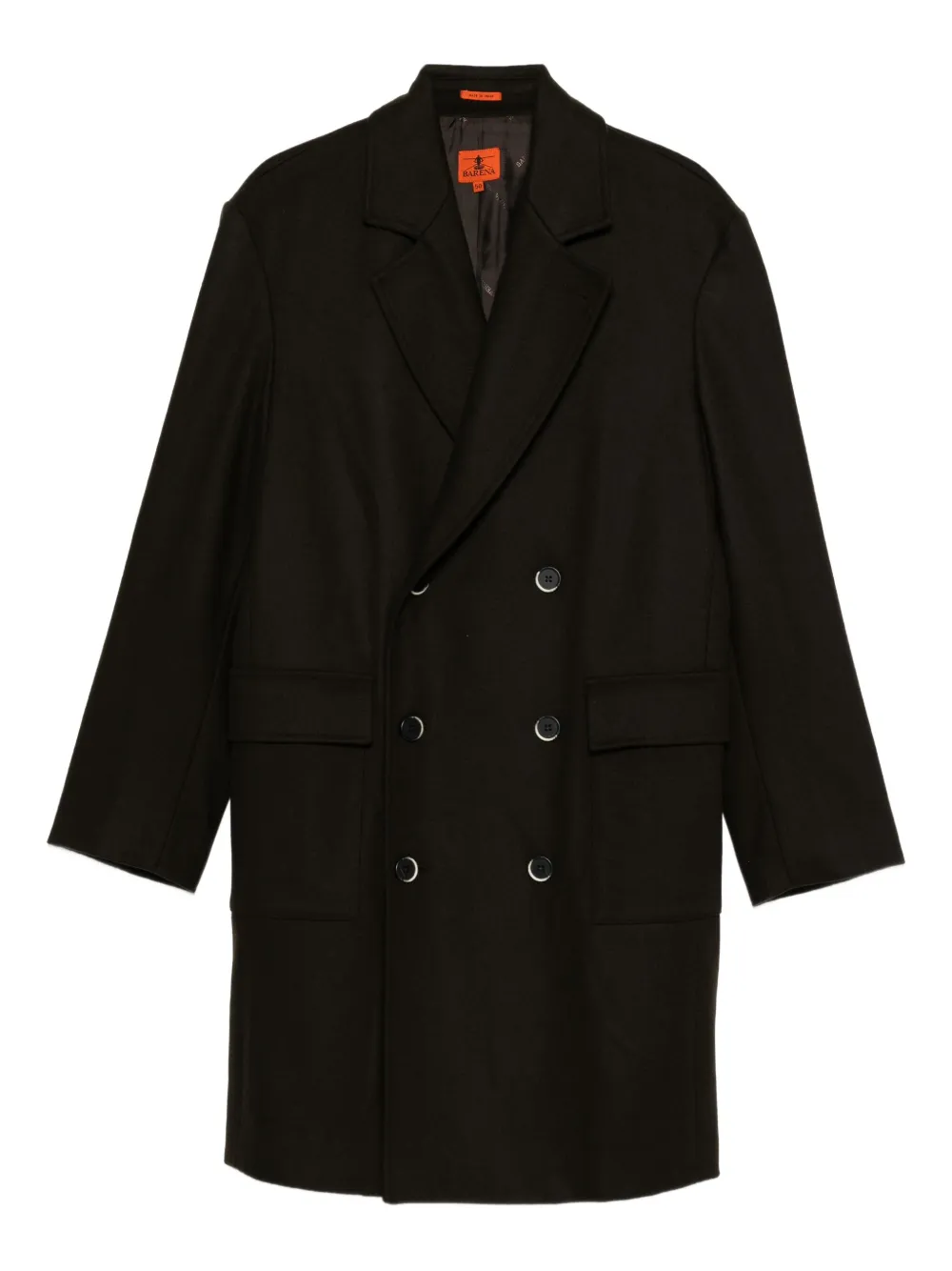 double-breasted coat