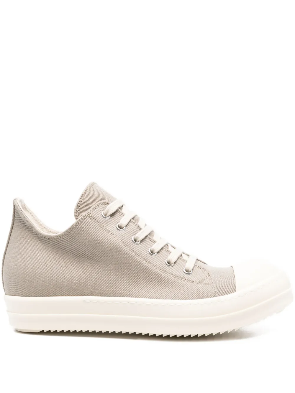 Rick Owens DRKSHDW lace-up low-top sneakers Green