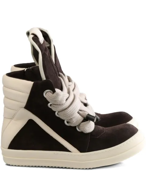 Rick Owens padded leather sneakers