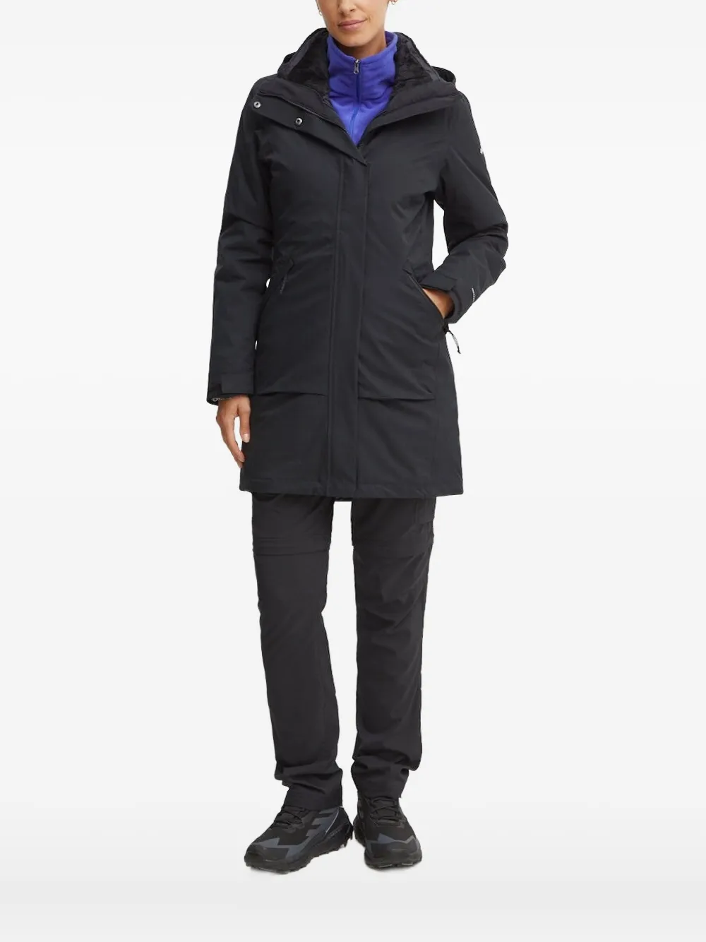 Columbia Pulaski™ Ii 3-in-1 Waterproof Jacket In Black