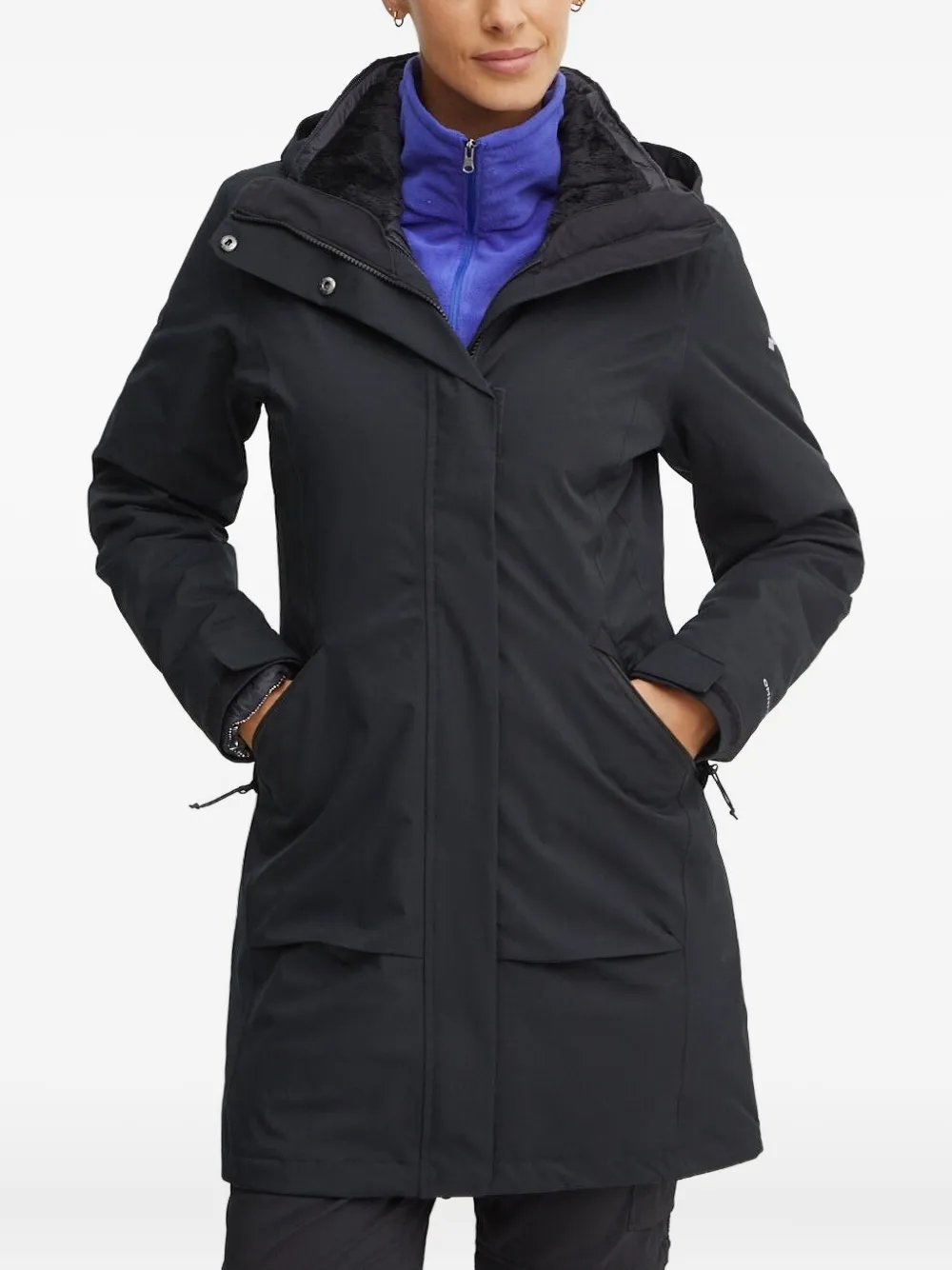Columbia Pulaski™ Ii 3-in-1 Waterproof Jacket In Black