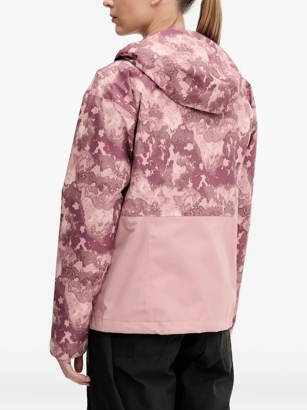Columbia Hikebound™ trainingsjack met camouflageprint en capuchon - Roze