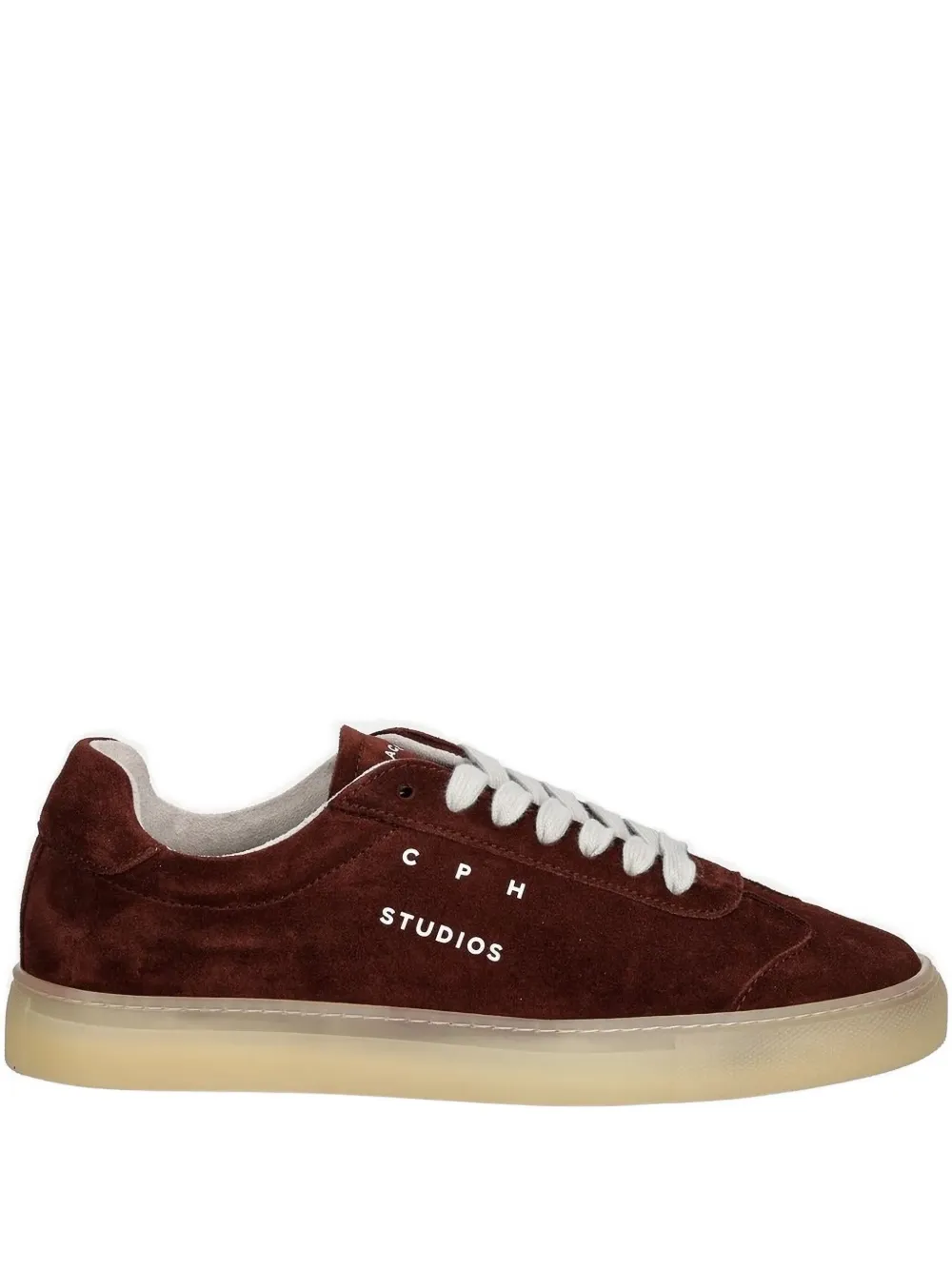 Copenhagen Suede Lace-up Sneakers In Brown