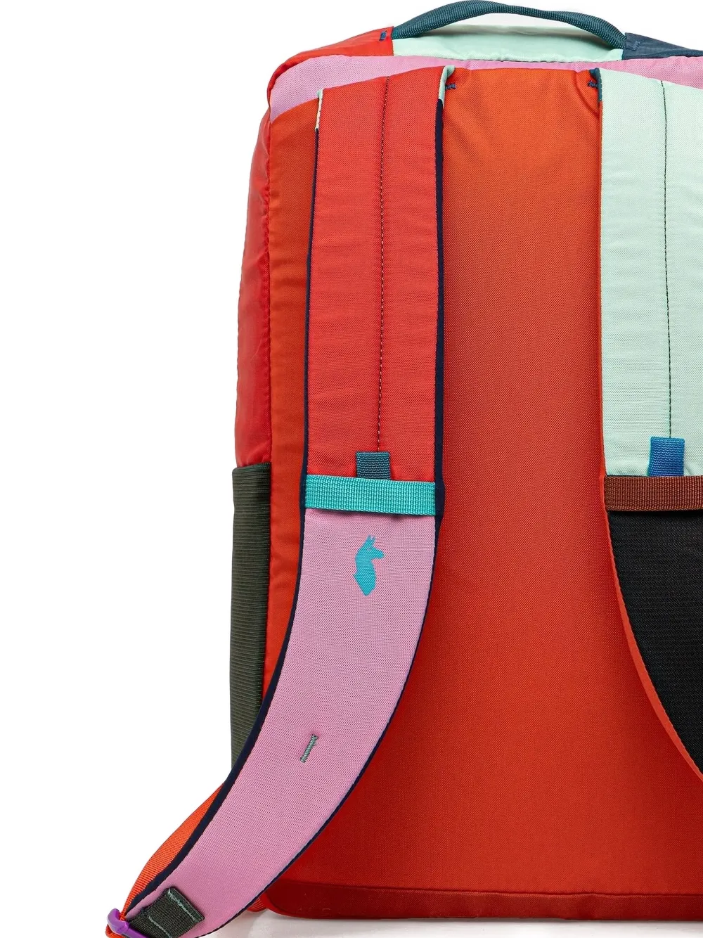 COTOPAXI Tasra rugzak met patchwork Bruin
