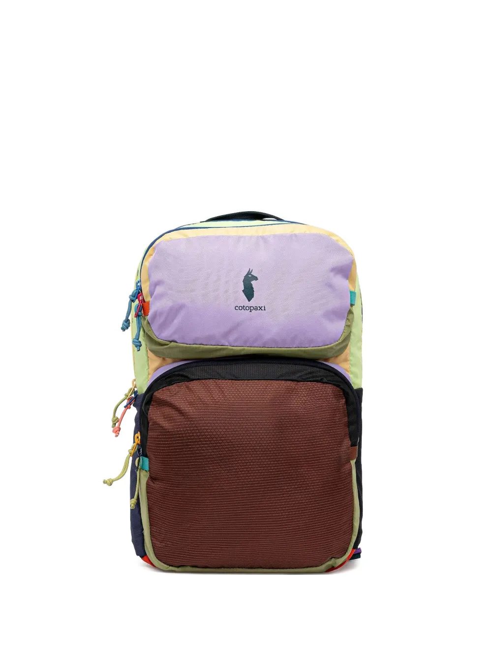 COTOPAXI Tasra rugzak met patchwork Bruin