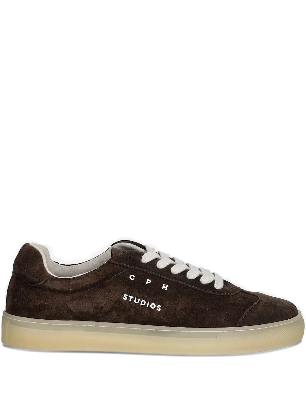 Copenhagen Suede Lace-up Sneakers In Brown