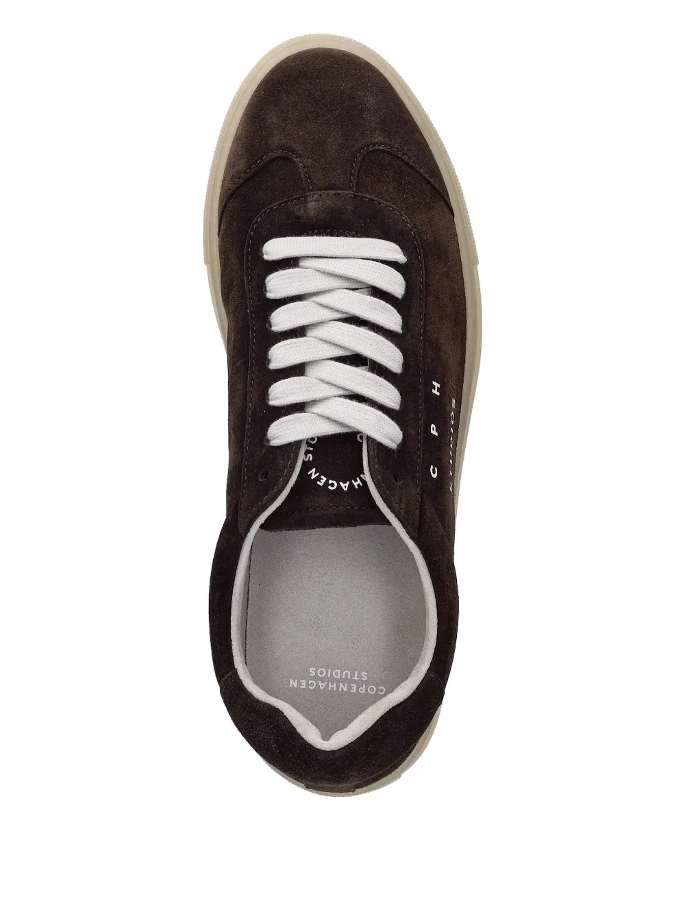 Copenhagen Suede Lace-up Sneakers In Brown