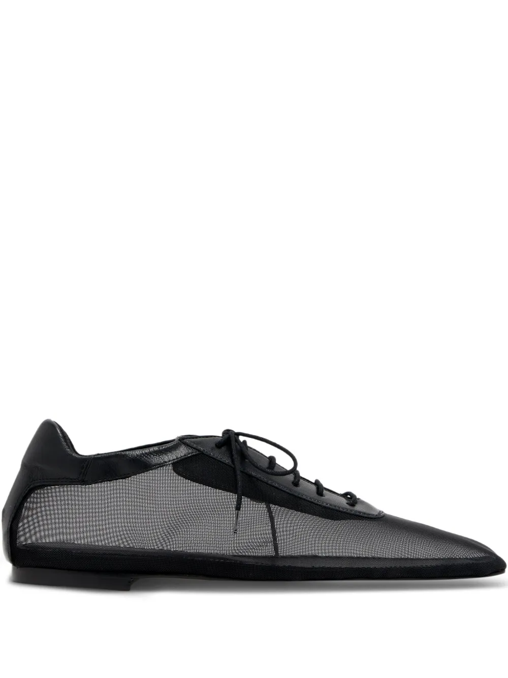 Antonia lace-up mesh oxford shoes