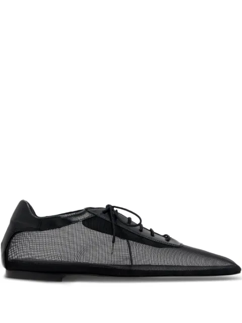 Andrea Gomez Antonia lace-up mesh oxford shoes
