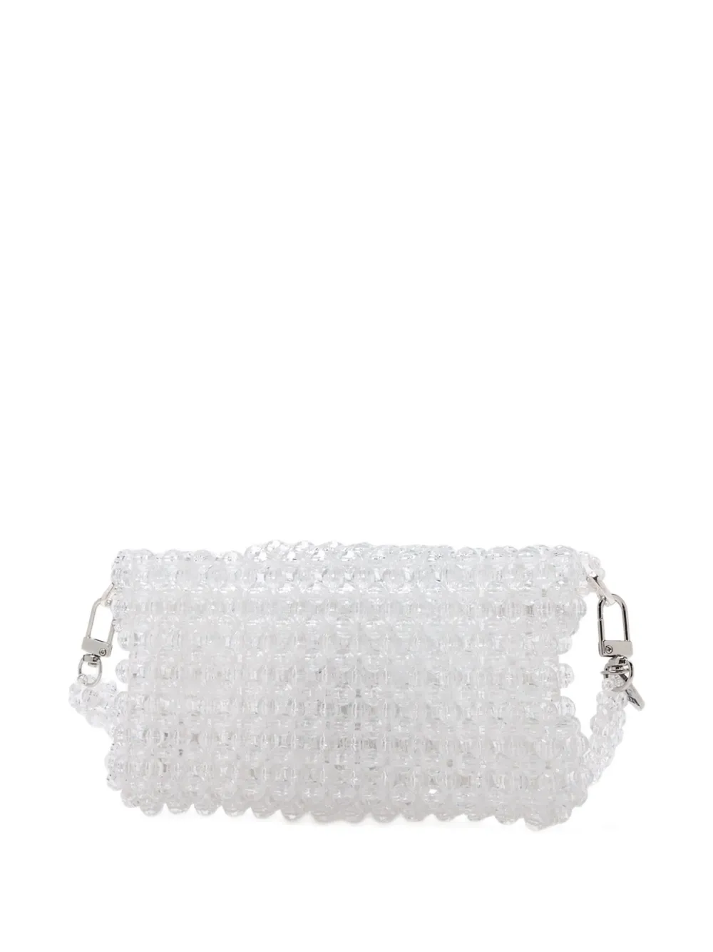 Bad at math Verfraaide schoudertas - Wit