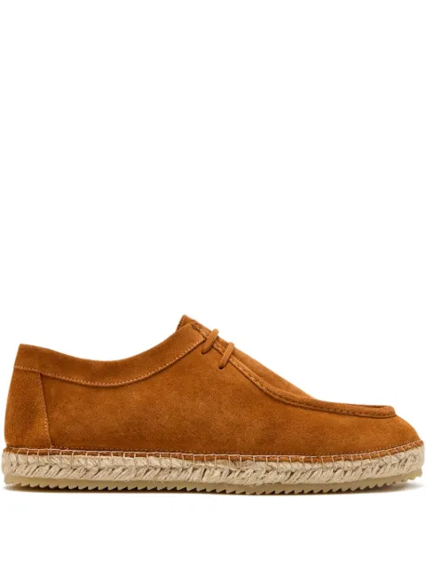 Frescobol Carioca suede leather espadrille loafers