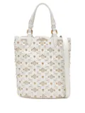 Sam Edelman cut-out studded tote bag - White