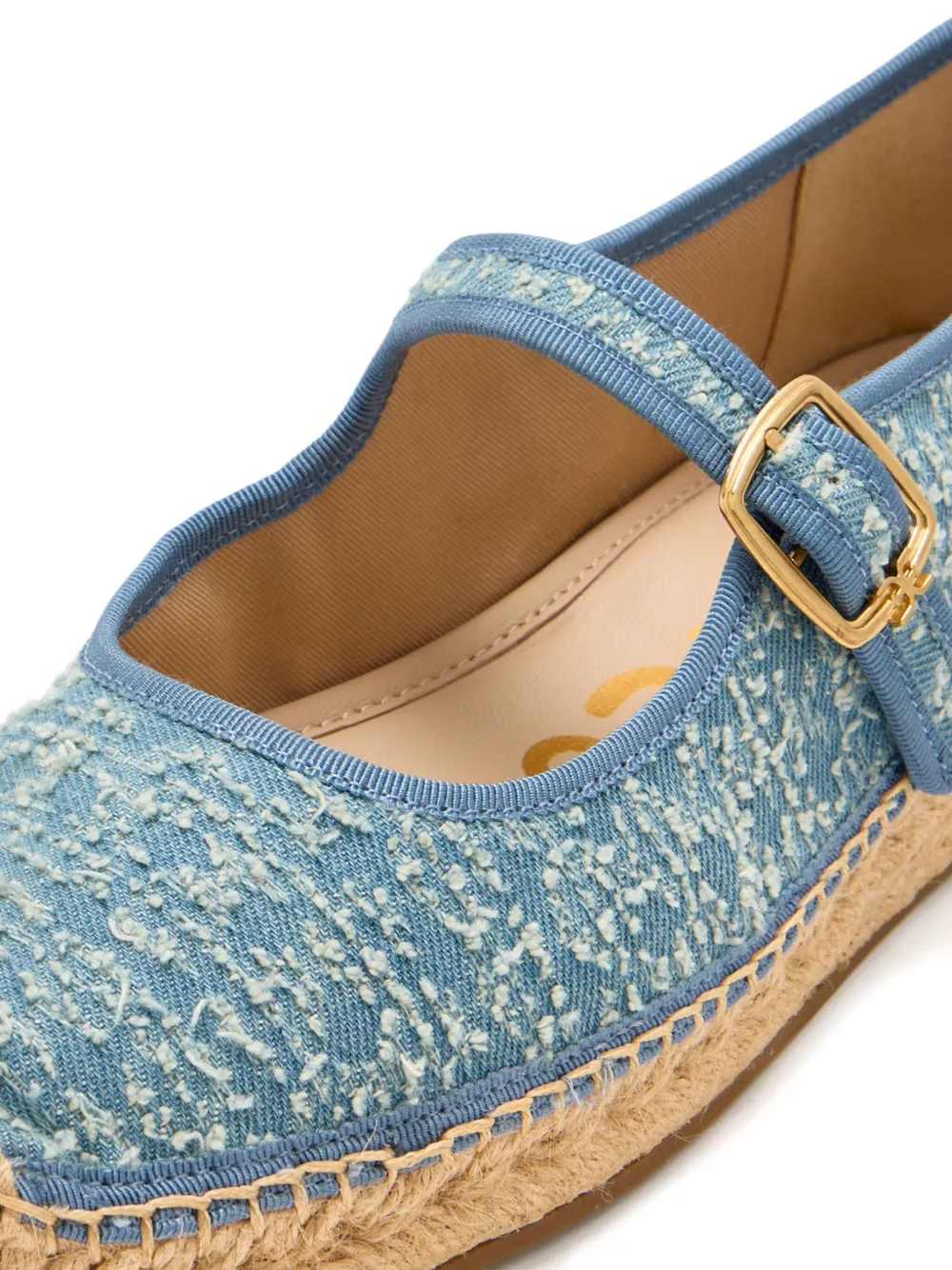 Sam Edelman 35mm Mackie buckle-strap platform espadrilles Blue