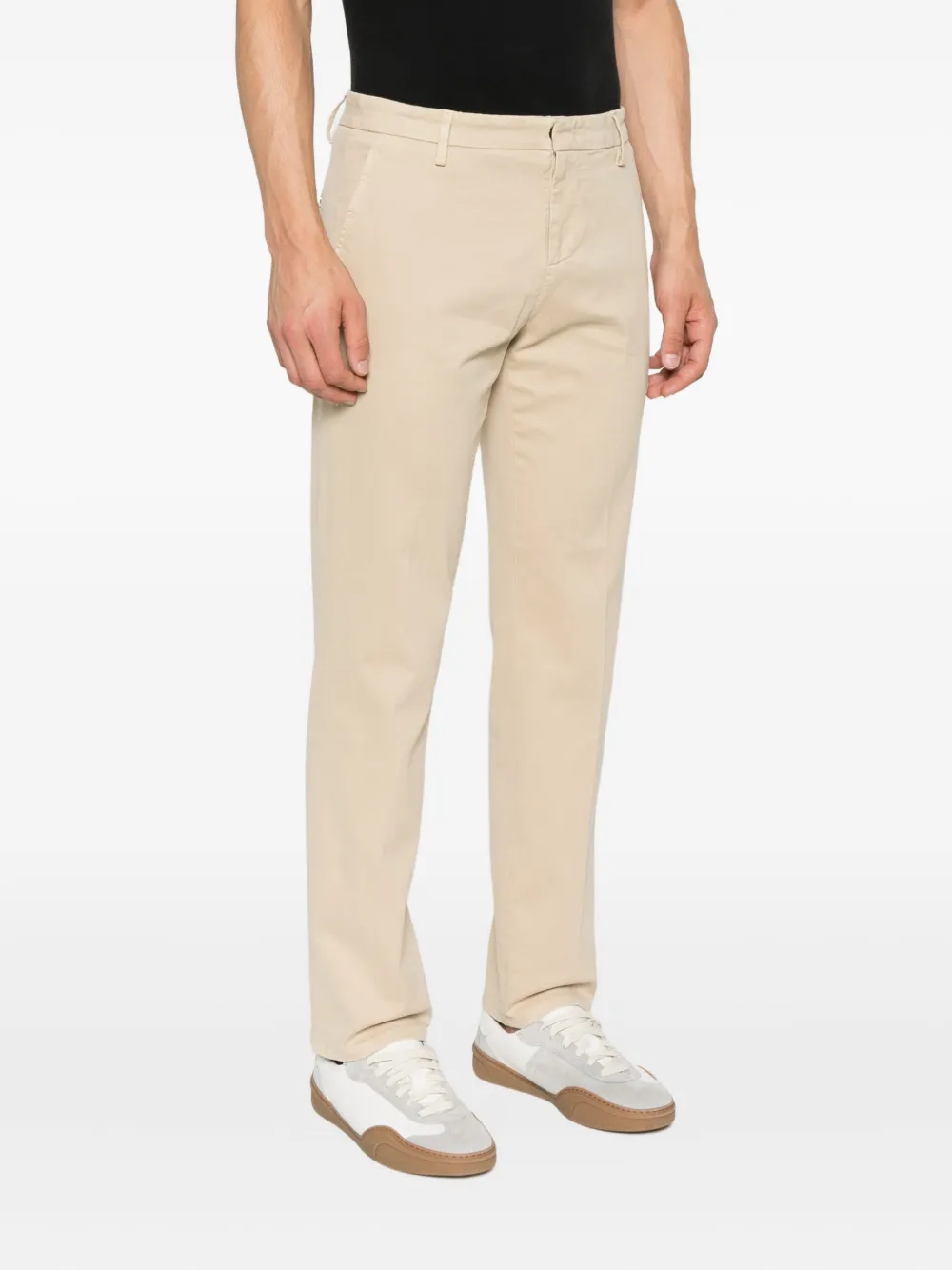 DONDUP Katoenen broek Beige