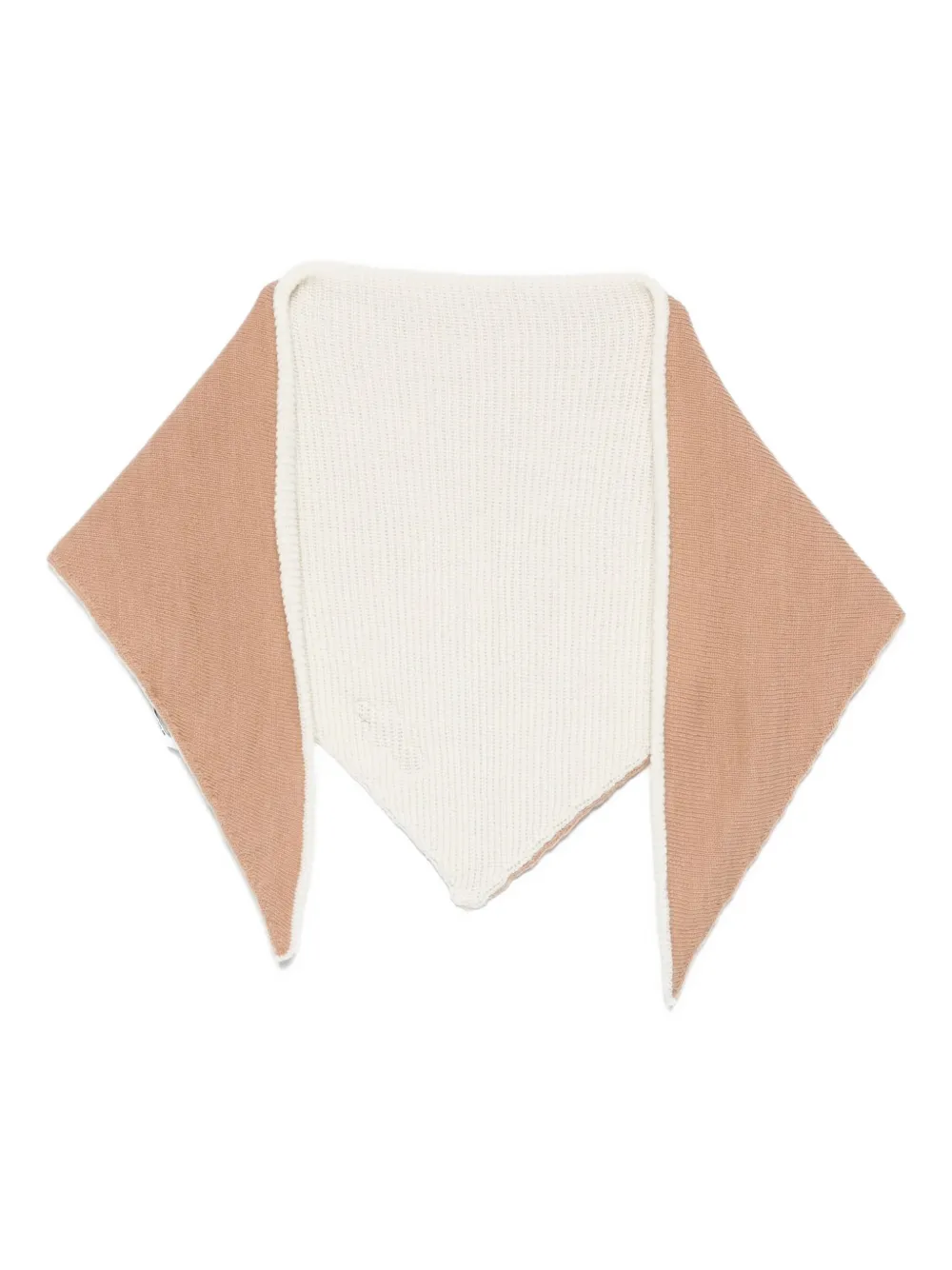 MSGM Kids triangular scarf | Neutrals | Image 1