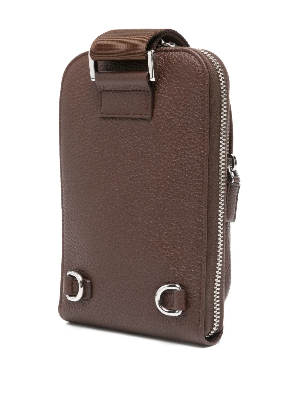 Prada Messengertas met logo Bruin