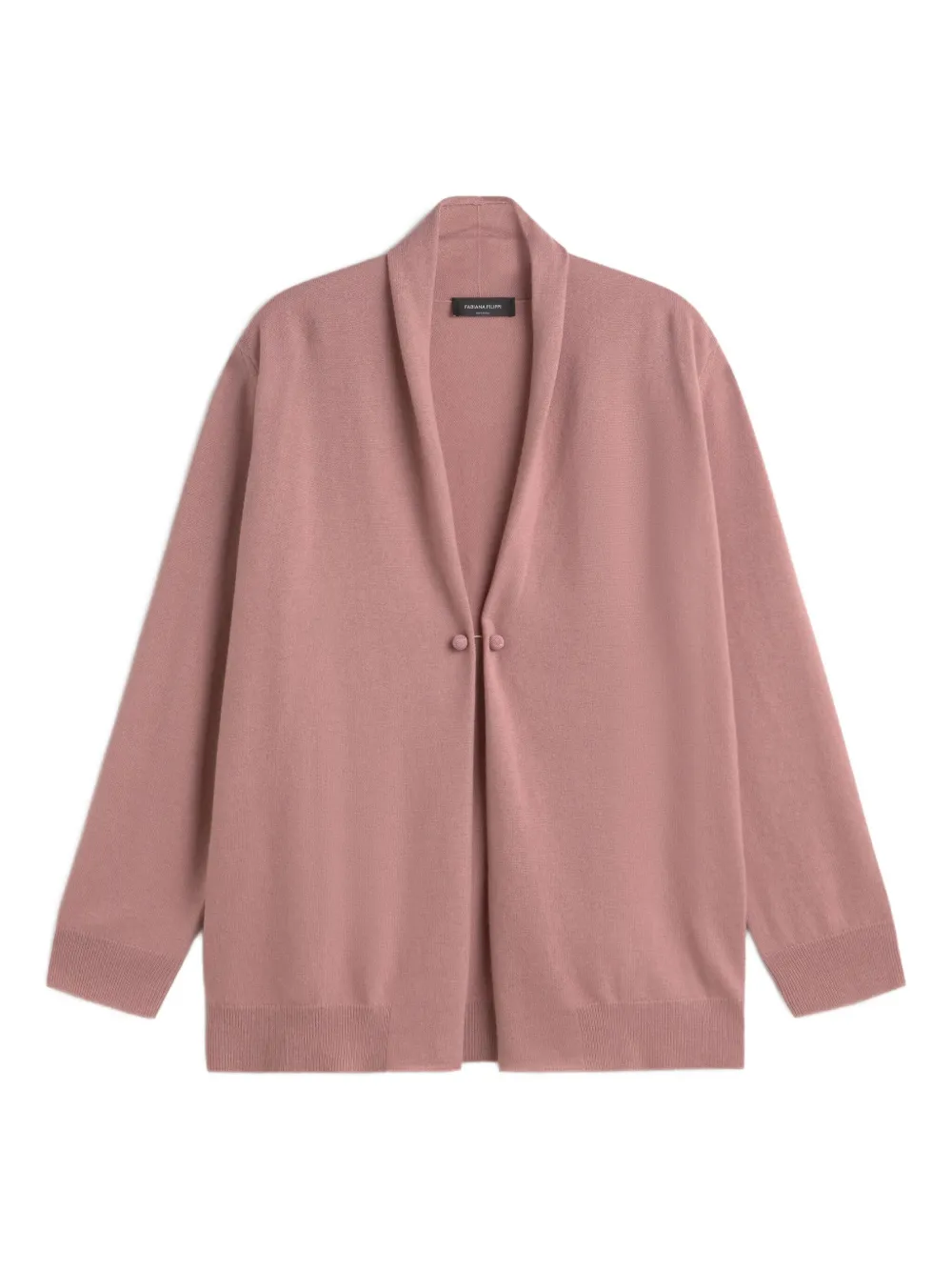 Fabiana Filippi Cardigan Mit Schalkragen In Pink