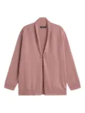 Fabiana Filippi shawl-collar cardigan - Pink