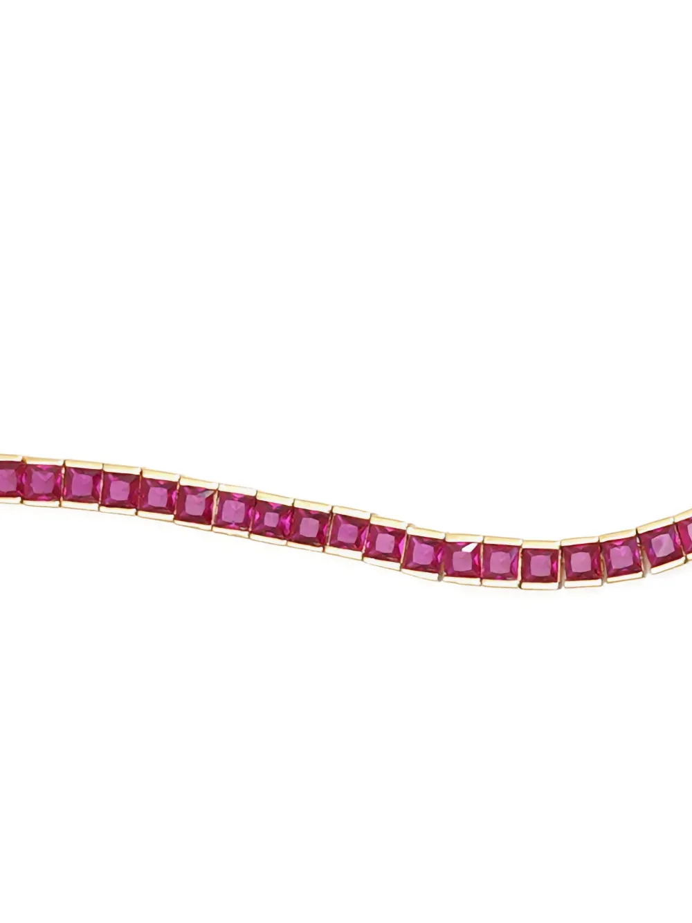 Izabel Display square tennis necklace | Image 2