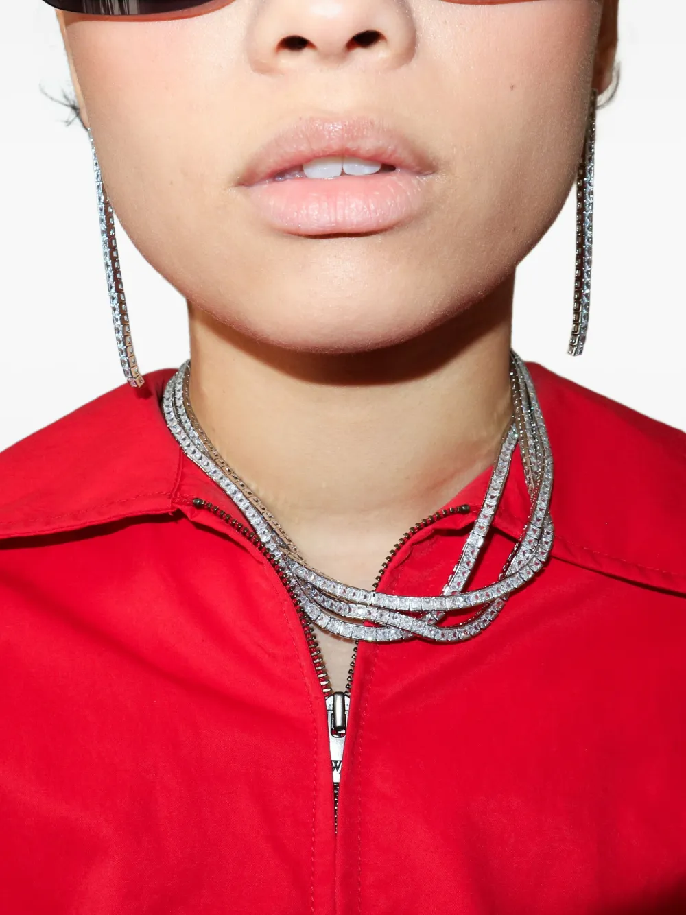 Izabel Display Tennis embellished necklace | Image 2