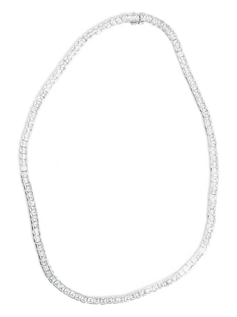 Izabel Display Tennis embellished necklace | White | Image 1