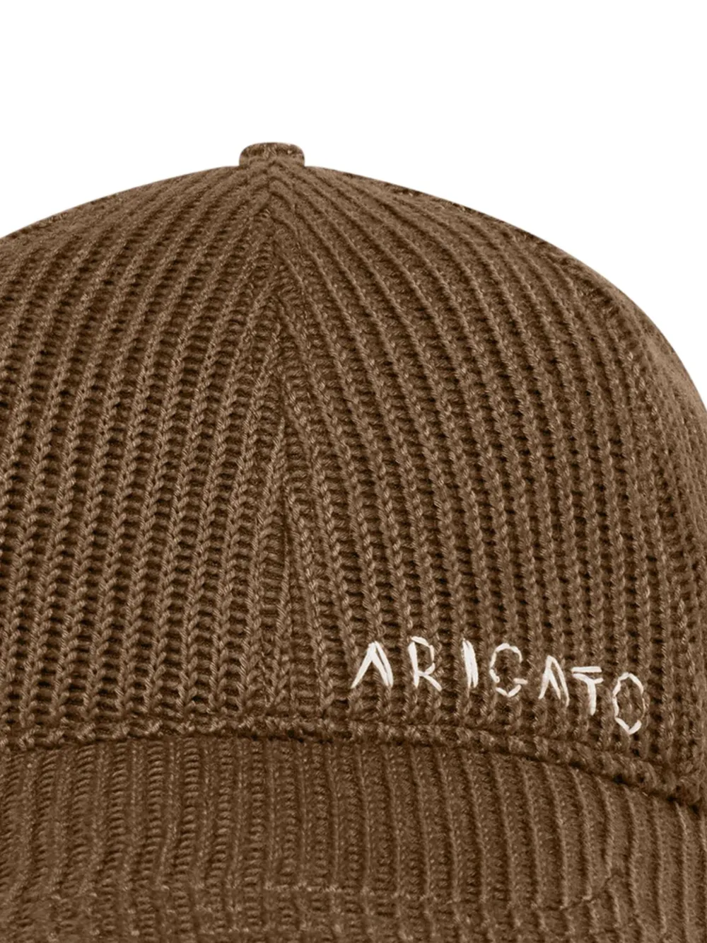 Axel Arigato The Arigato honkbalpet met logo Bruin
