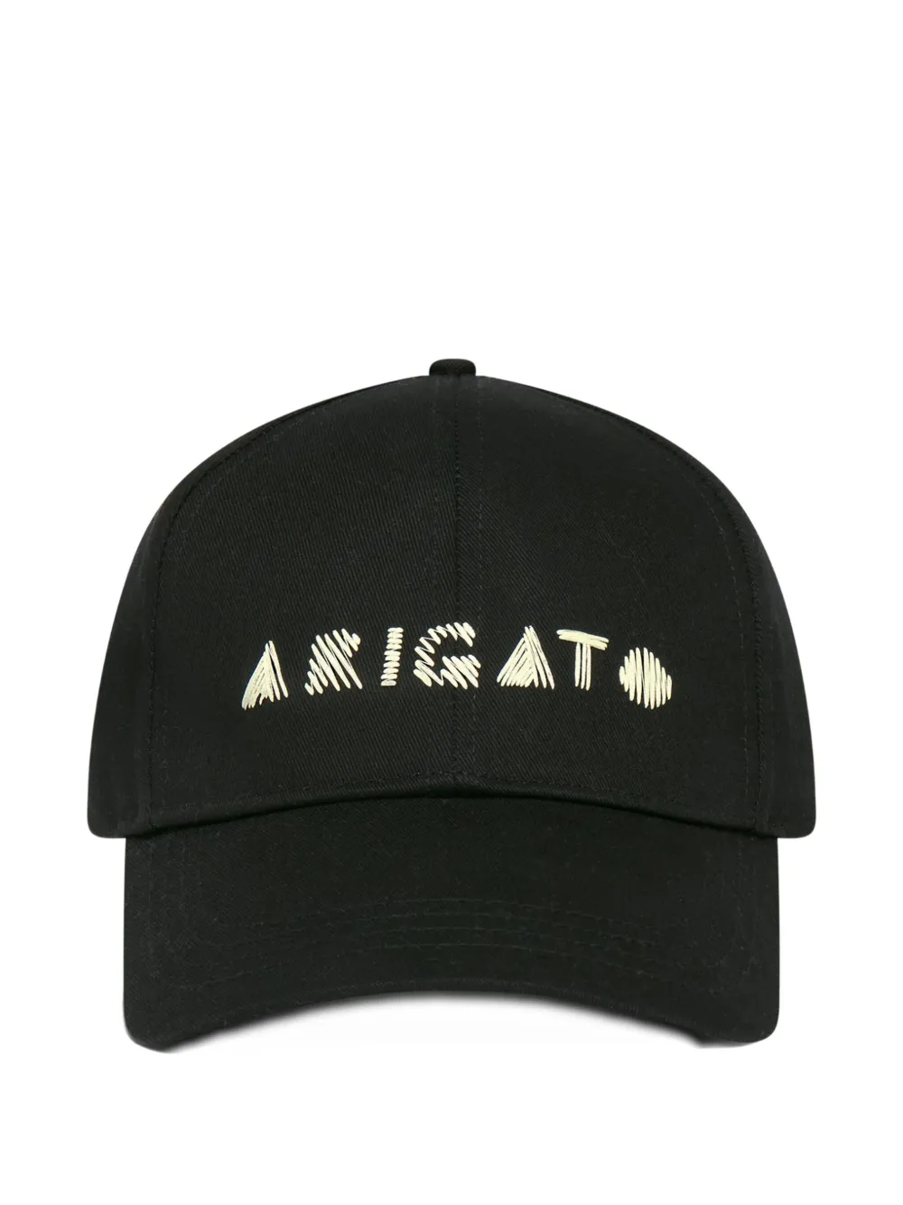 Axel Arigato The Thread embroidered baseball cap Zwart