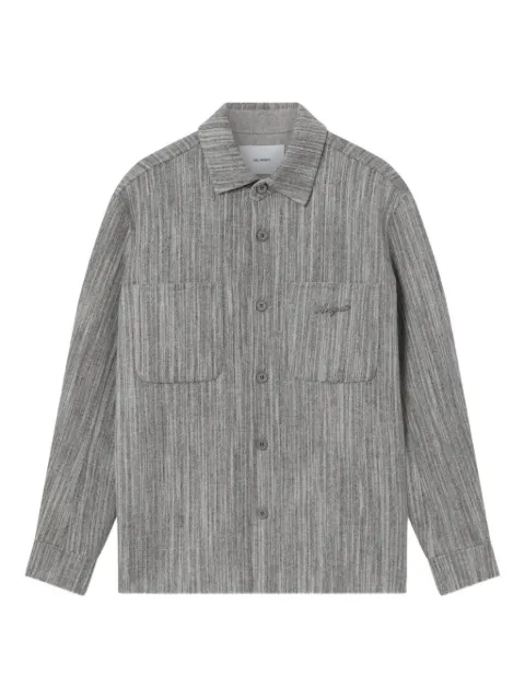 Axel Arigato Aidan striped shirt jacket