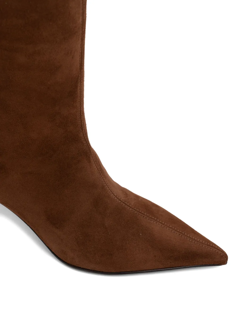 Le Silla 60mm Eva pointed-toe knee boots Brown