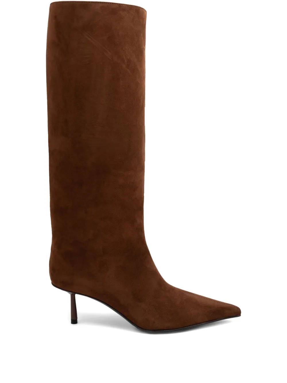 Le Silla 60mm Eva pointed-toe knee boots Brown