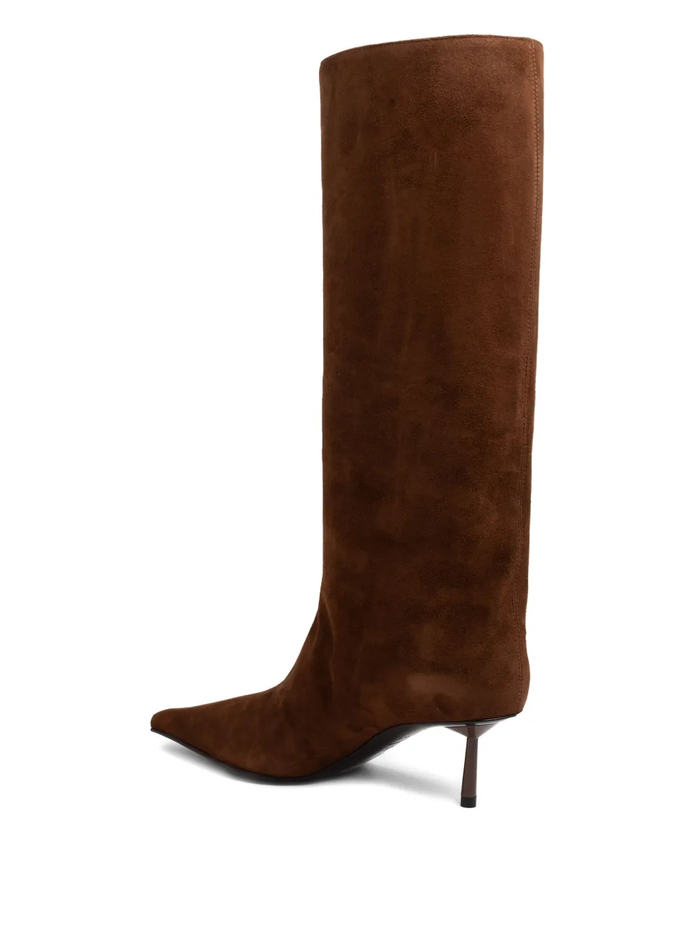 Le Silla 60mm Eva pointed-toe knee boots Brown