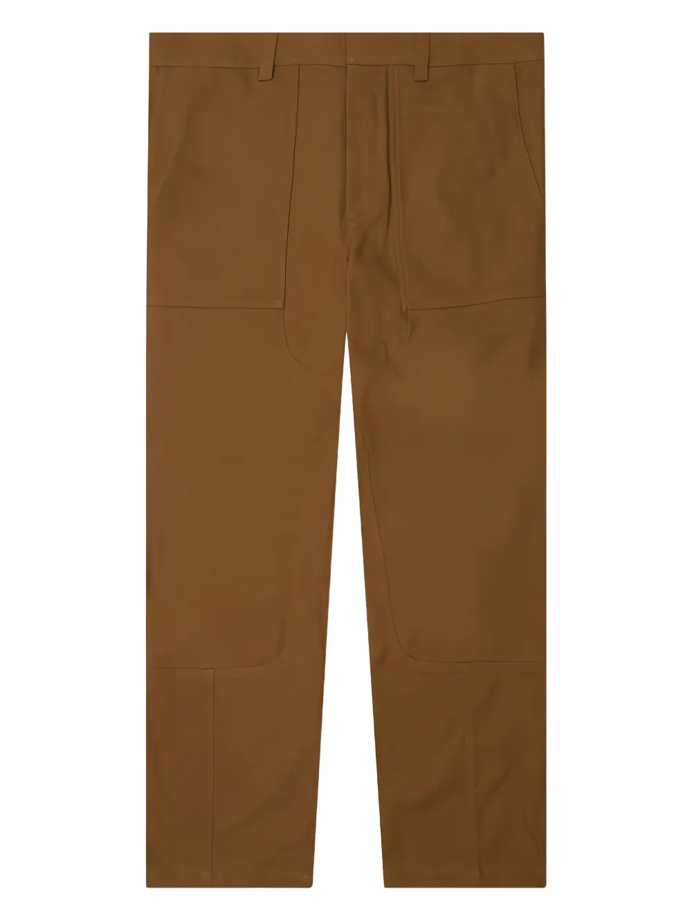 Helmut Lang Broek met cargo zak Bruin