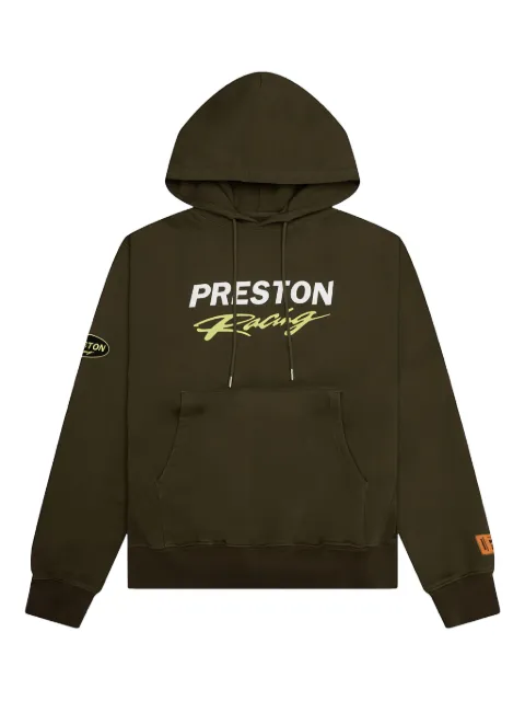 Heron Preston Preston Racing skull-patch hoodie