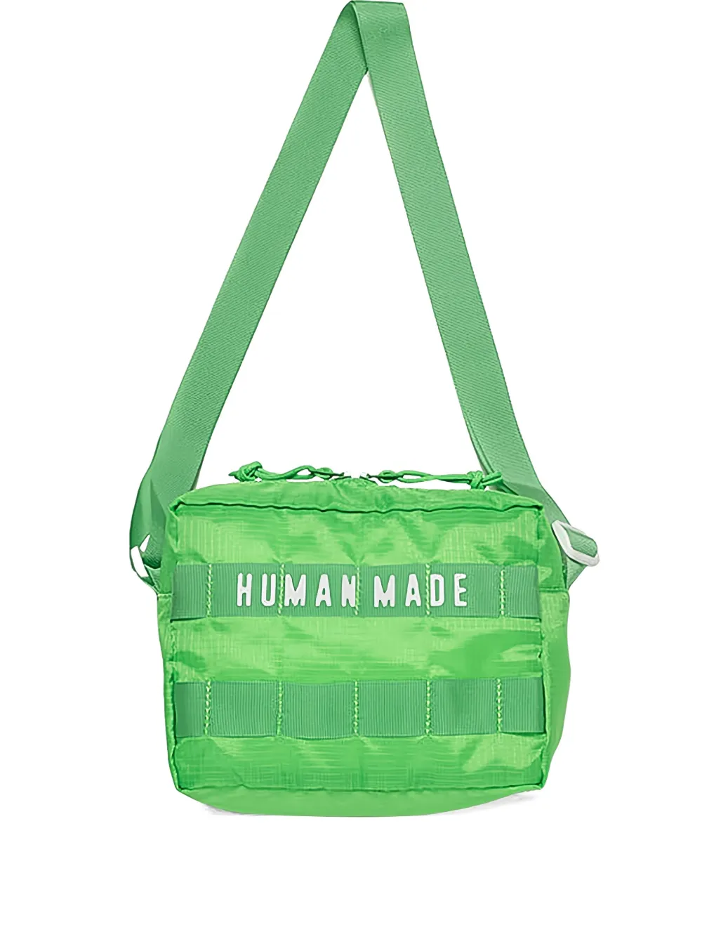 Human Made Logo-print Tote Bag In Green