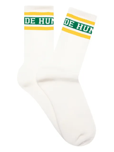 Human Made stripe-logo socks