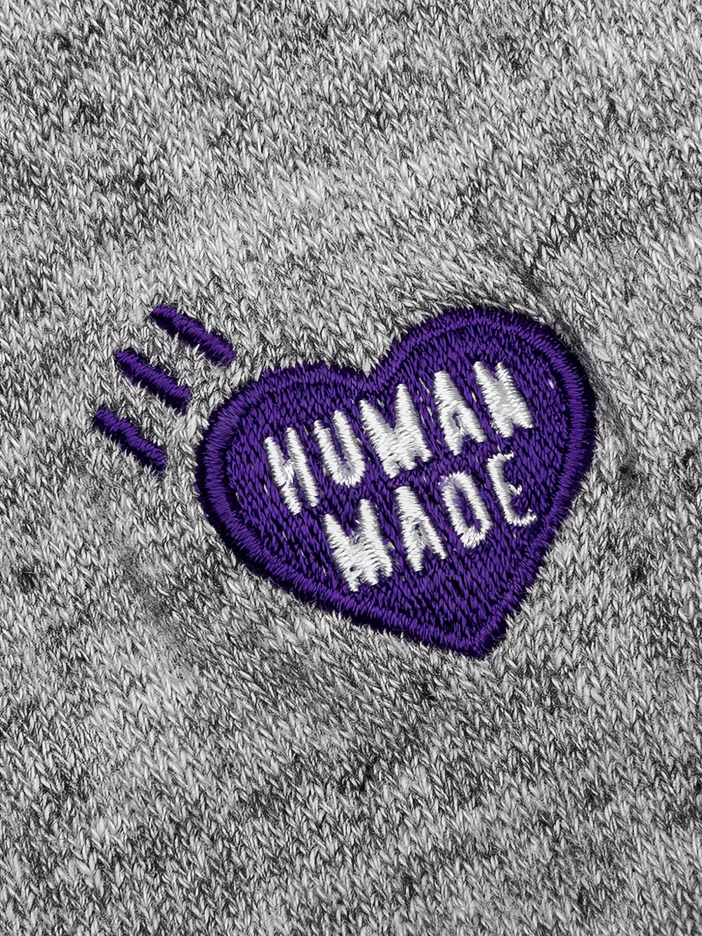 Human Made heart-embroidered socks | Image 2