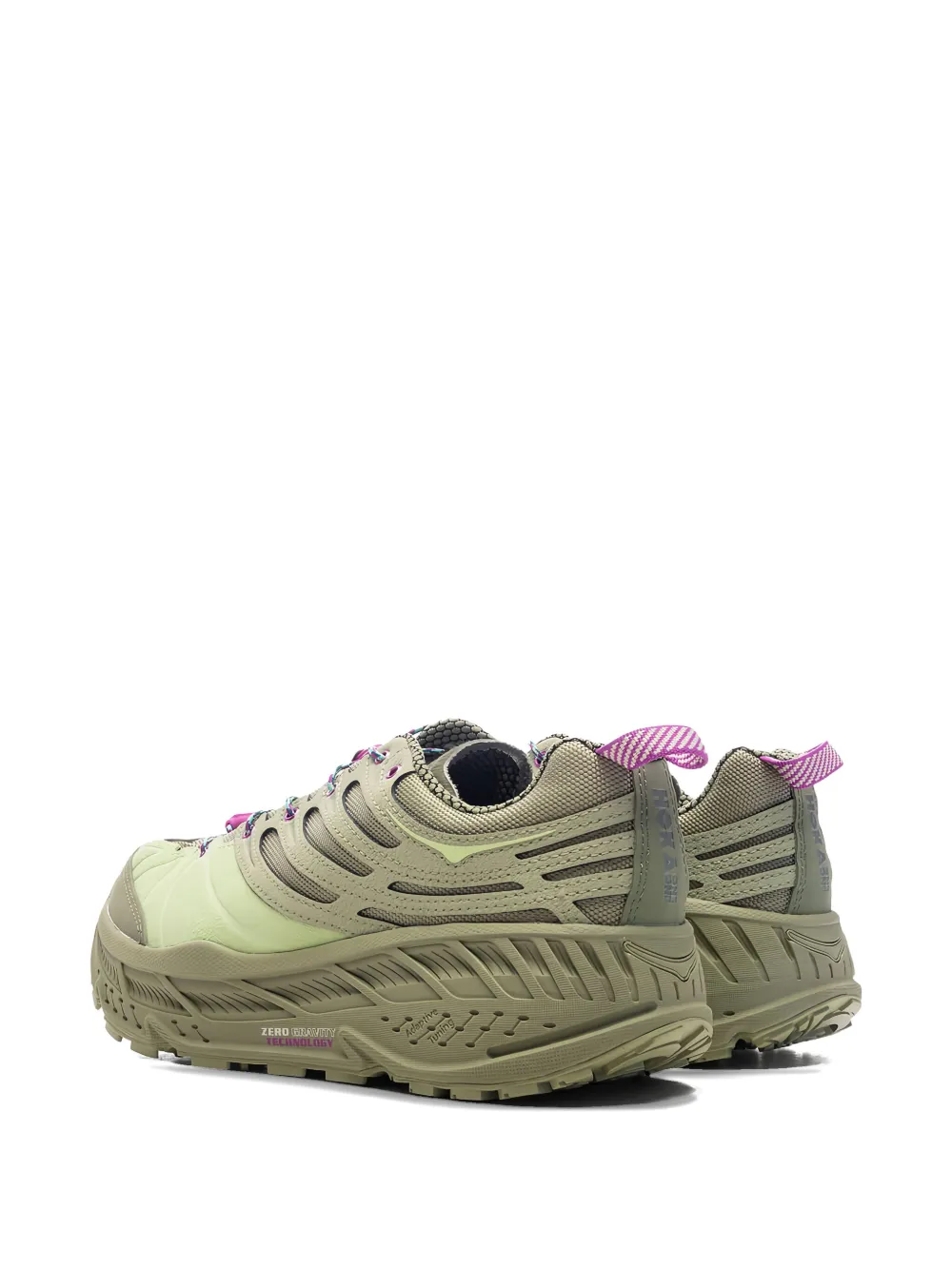 Hoka Elite Terrain System Stinson Sneakers In Green