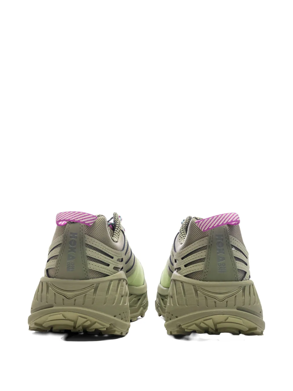 Hoka Elite Terrain System Stinson Sneakers In Green
