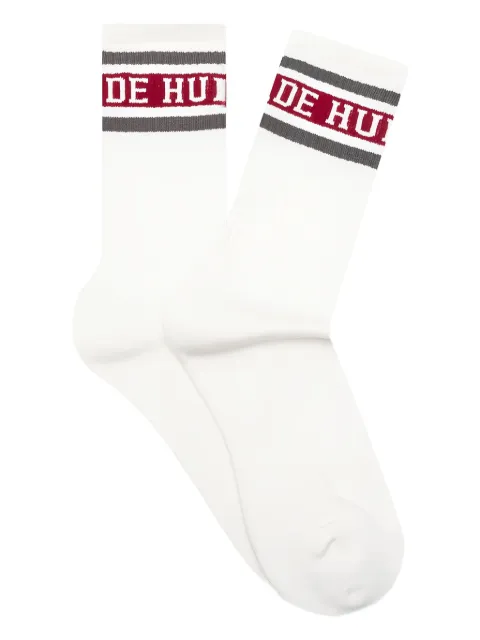 Human Made striped logo socks