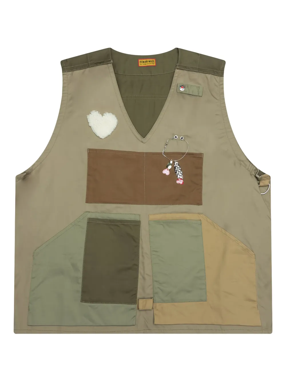 multi-pocket fishing vest