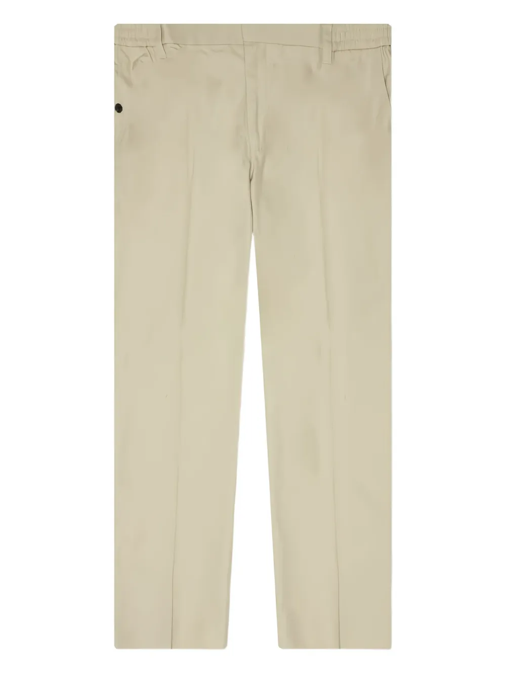 Helmut Lang Broek met elastische taille Beige
